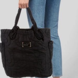 Marc By Marc Jacobs Black and White Letter Tote